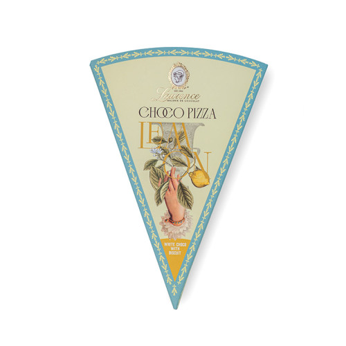Σοκολάτα Λεμόνι με Μπισκότο Βανίλιας – Choco Pizza – Laurence