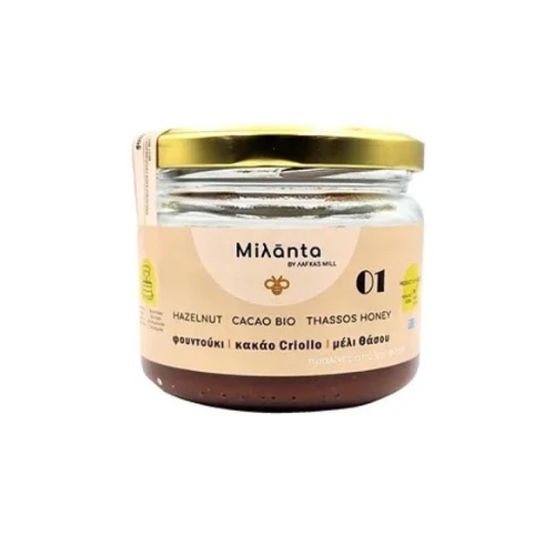 Φουντουκοβούτυρο με Κακάο Criollo & Μέλι Θάσου – Superfood Άλειμμα 