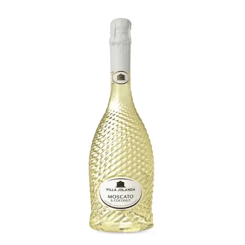 Moscato Asti & Καρύδα Villa Jolanda – Γλυκό Αφρώδες Κρασί