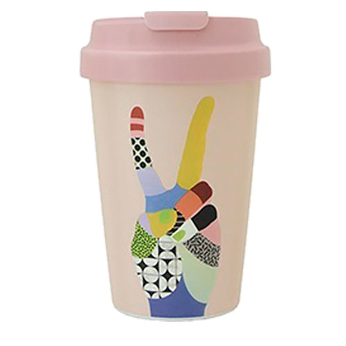 Θερμός Bioloco plant easy cup peace