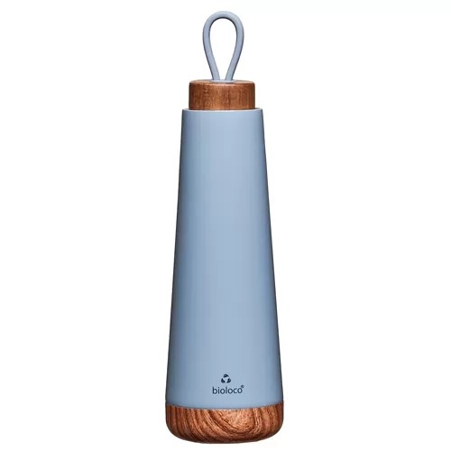 Θερμός Παγούρι Bioloco loop powder blue