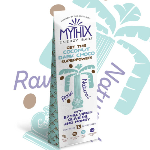 Ενεργειακή Μπάρα Mythix με Σοκολάτα & Καρύδα