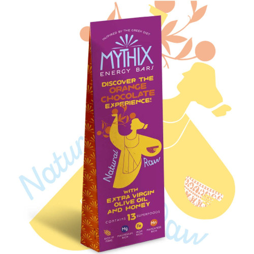 Ενεργειακή Μπάρα Mythix με Σοκολάτα & Πορτοκάλι
