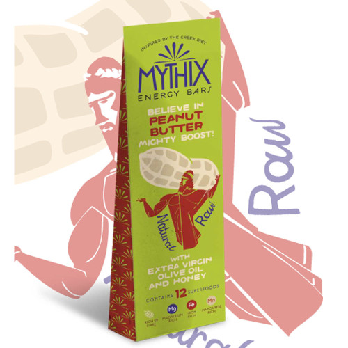 Ενεργειακή Μπάρα Mythix με Φυστικοβούτυρο
