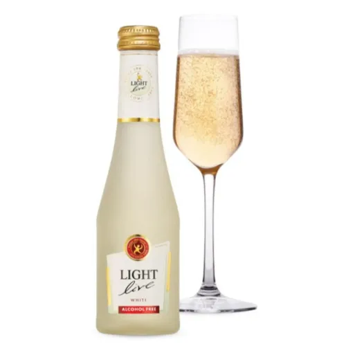 Αφρώδες Λευκό Κρασί Χωρίς Αλκοόλ Light Live White