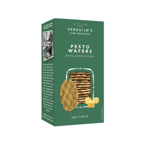 Wafers Πέστο & Τυρί Gouda – Verduijn’s Fine Biscuits